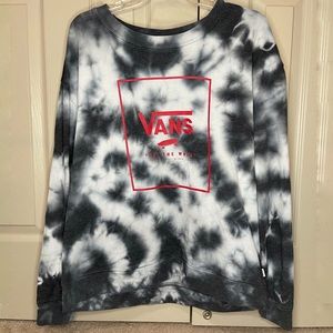 Vans Charcoal Ty-Dye Crewneck